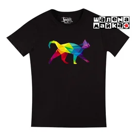 Прикольные футболки: Cat Geometria Black